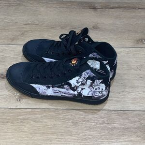 Feiyue X Bruce Lee " THE DRAGON " 1920 FE MID Men's Sneakers Black 8M / 10W